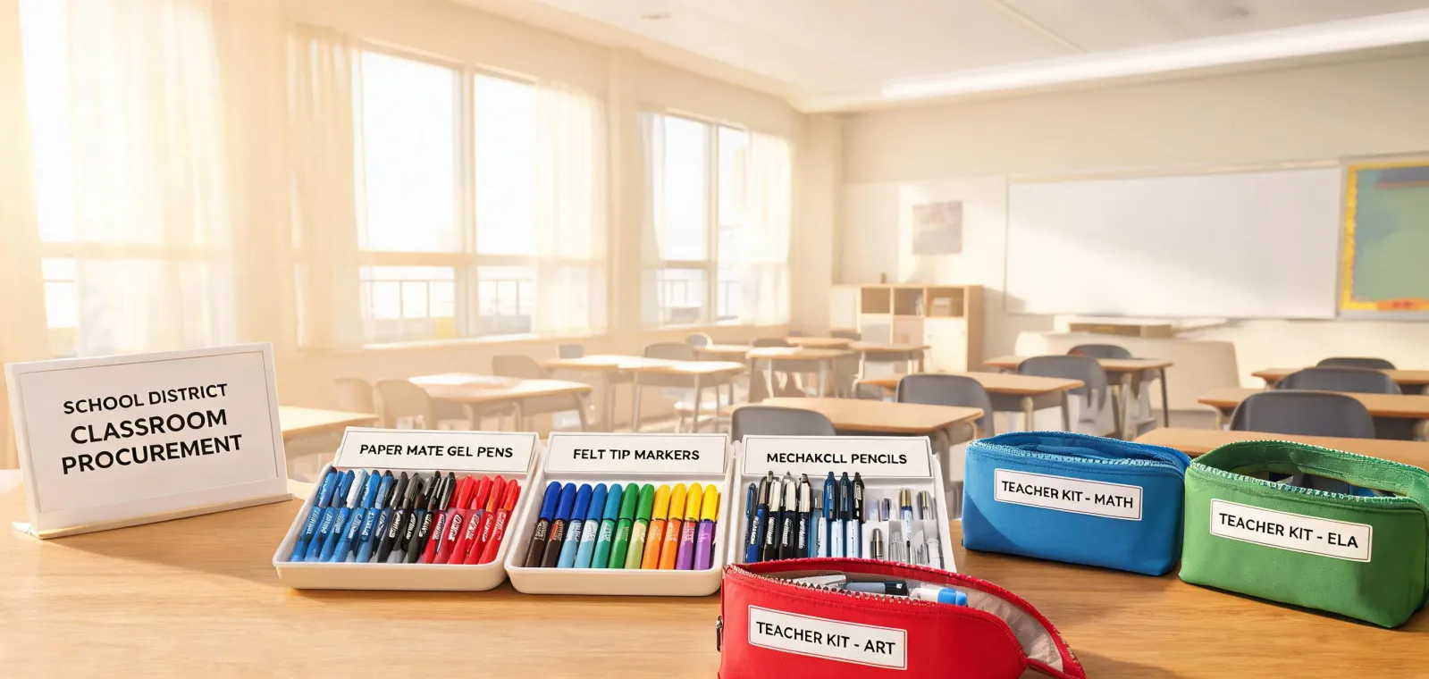 Paper Mate classroom writing instruments assortment